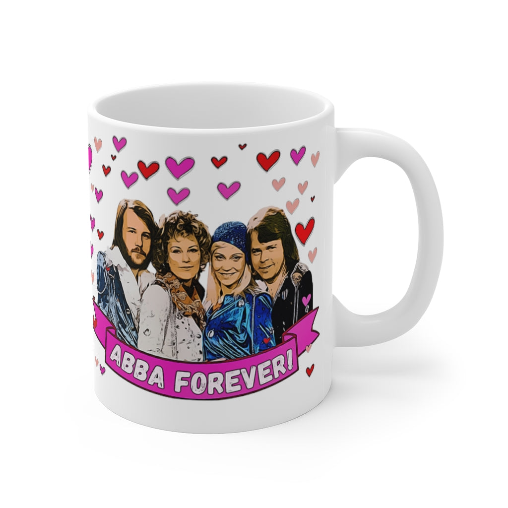 ABBA Forever! Cute Gift Mug. Stunning Oil Painting Design. Great Fan P –  flintmoon