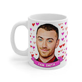 Sam Smith Cute Gift Mug. Stunning Oil Painting Design. Great Fan Present! Handmade Locally
