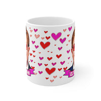 Elton John Cute Gift Mug. Stunning Oil Painting Design. Great Fan Present! Handmade Locally