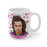 Aidan Turner Poldark Cute Gift Mug. Stunning Oil Painting Design. Great Fan Present! Handmade