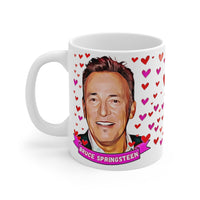 Bruce Springsteen Cute Gift Mug. Stunning Oil Painting Design. Great Fan Present! Handmade Locally
