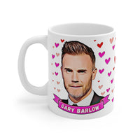 Gary Barlow Take That Cute Gift Mug. Stunning Oil Painting Design. Great Fan Present! Handmade