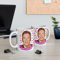 Bruce Springsteen Cute Gift Mug. Stunning Oil Painting Design. Great Fan Present! Handmade Locally