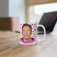 Bruce Springsteen Cute Gift Mug. Stunning Oil Painting Design. Great Fan Present! Handmade Locally